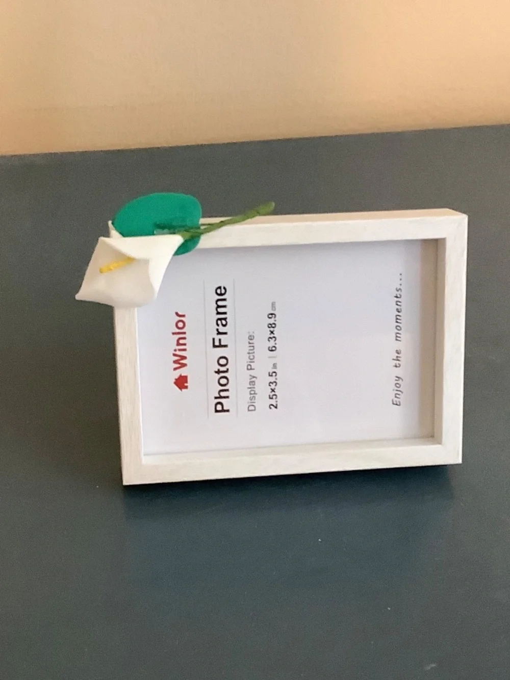 2.5” x 3.5” calla lily frame